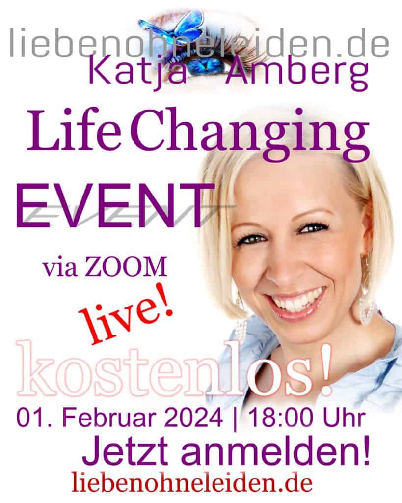 Kostenloses Life Changing Event mit Katja Amberg